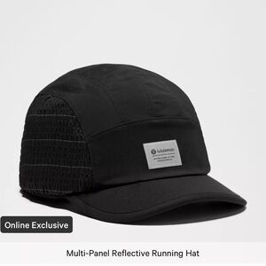 Lululemon Multi-Panel Reflective Running Hat S/M
